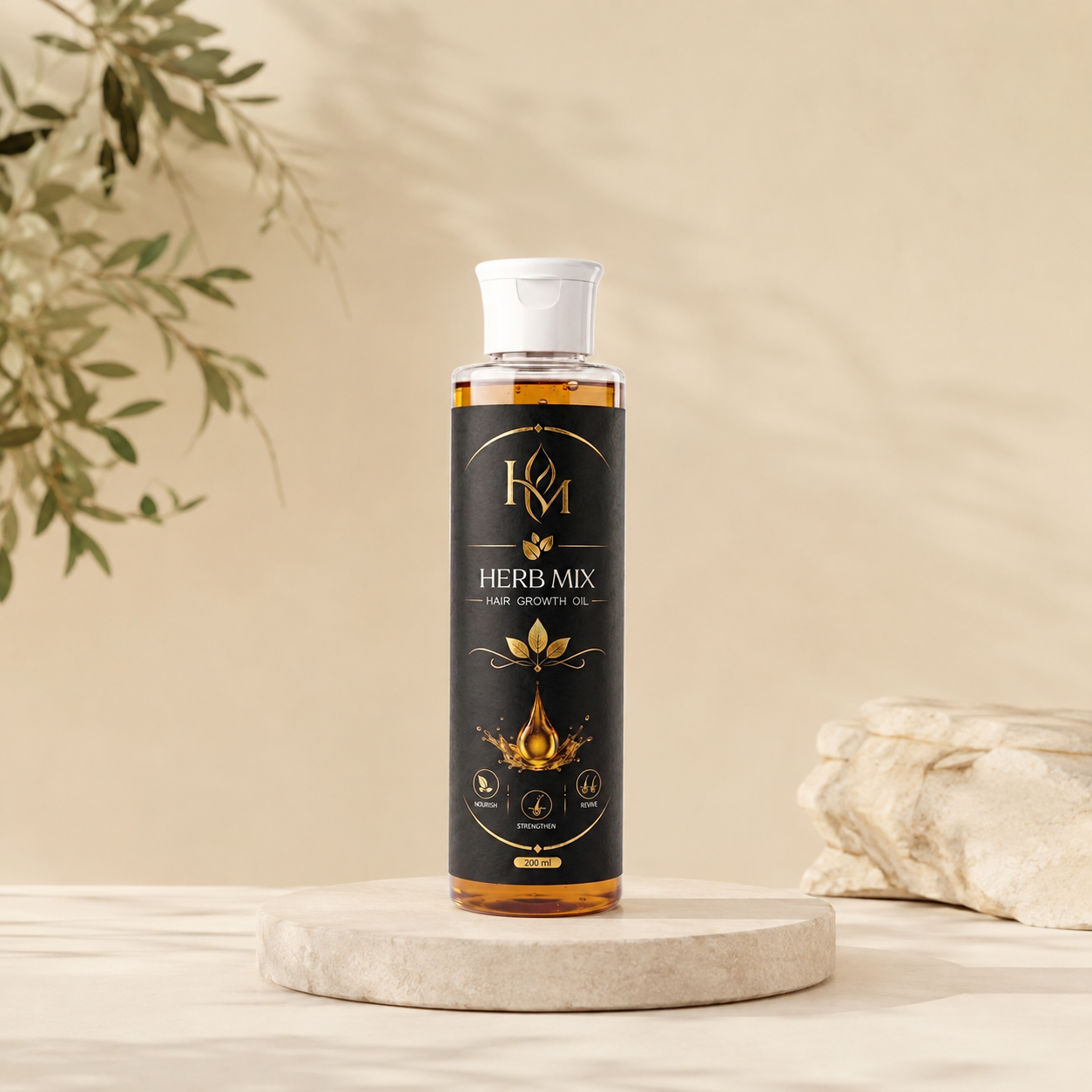 Herb Mix Growth hair oil 1 Bottle